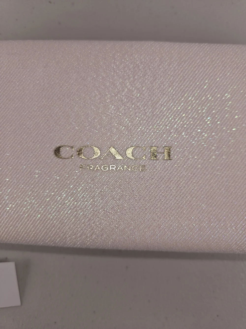 NWT COACH Pink Glitter Travel Pouch - Women's Toiletry Case